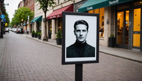 Stop trottoir porte affiche : une solution pratique pour la communication en extérieur